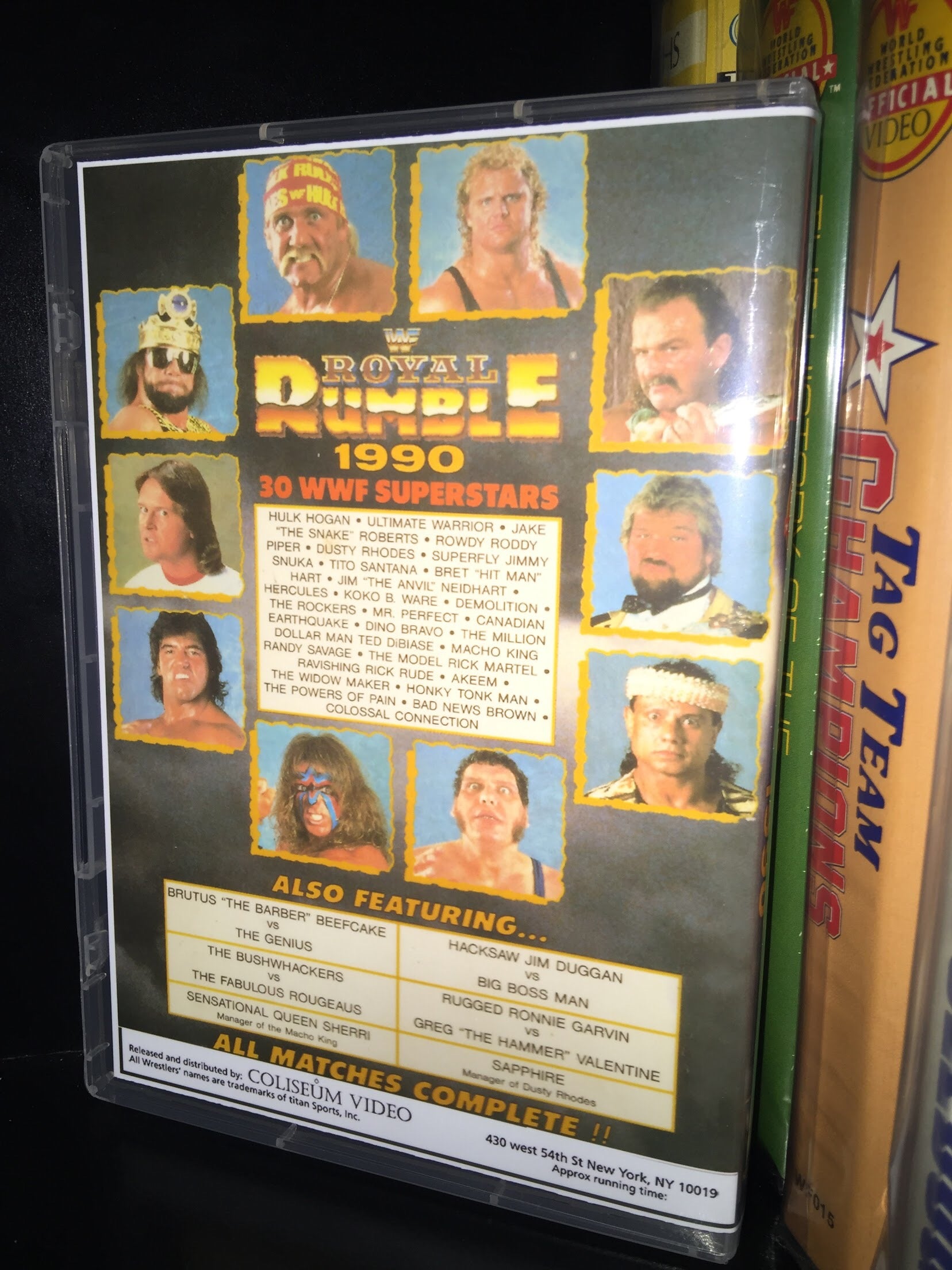 WWF Royal Rumble DVD Set