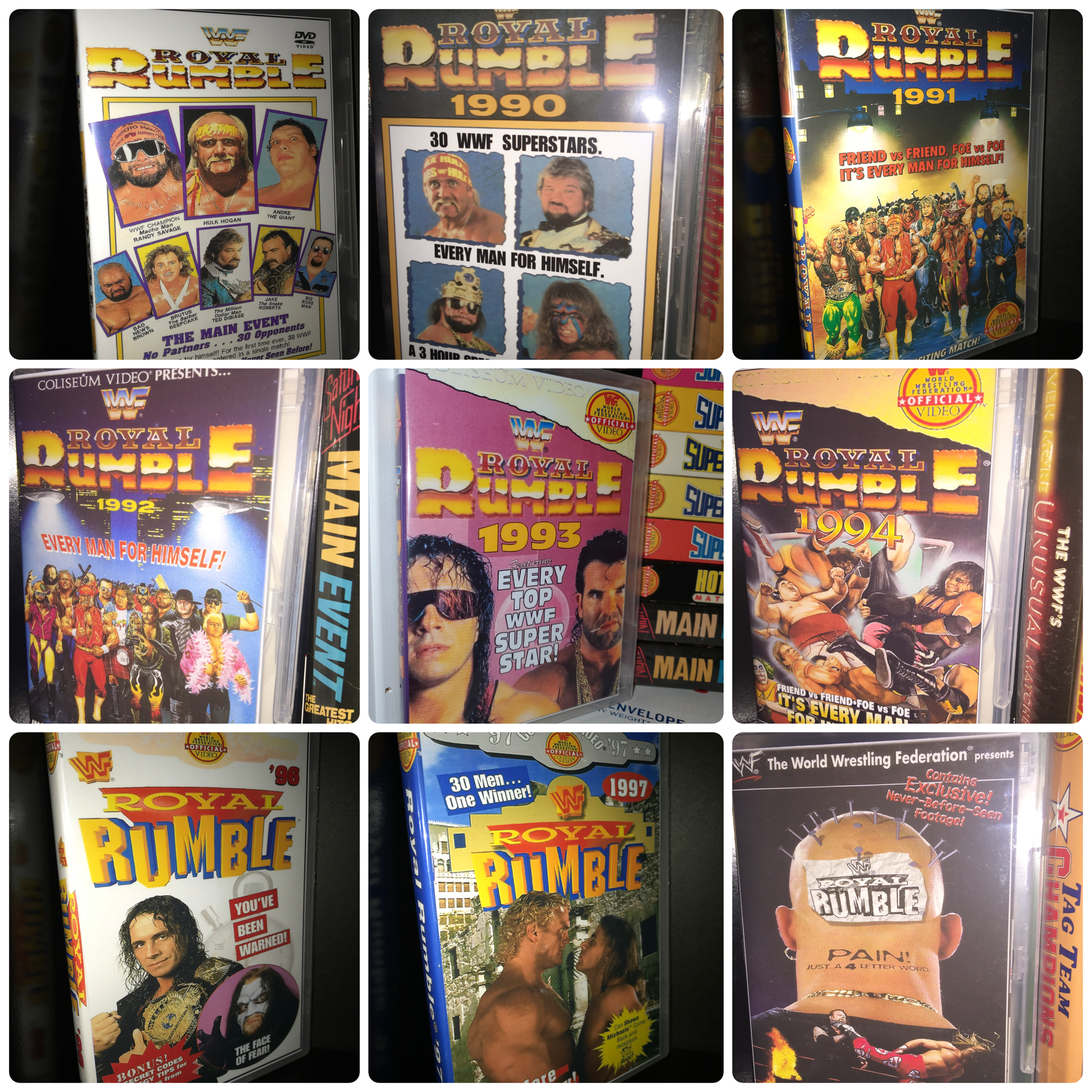 WWF Royal Rumble DVD Set