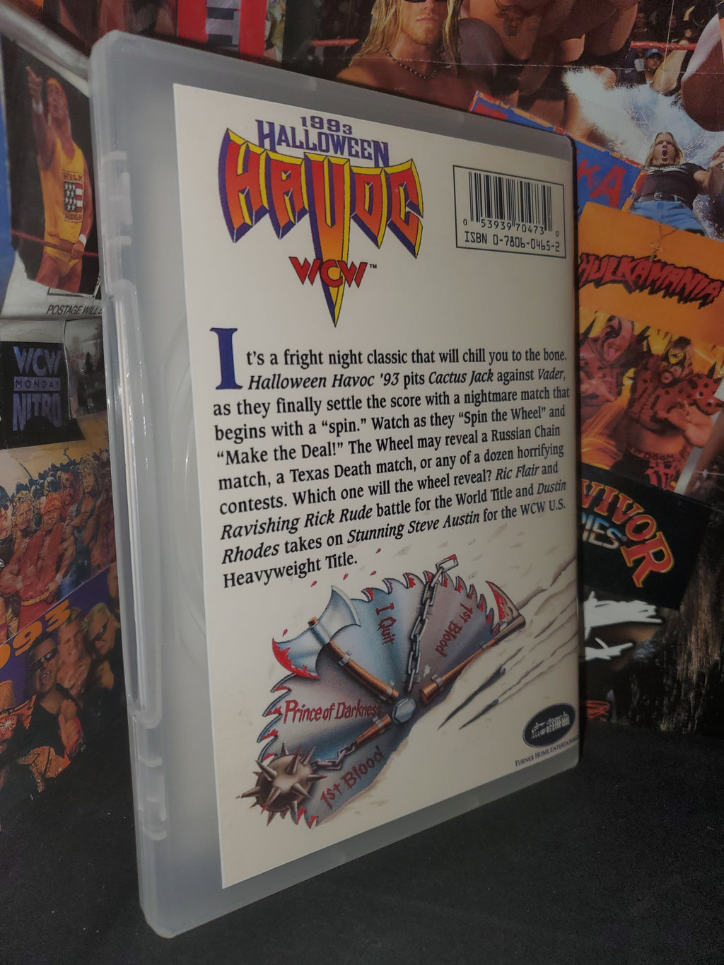 WCW HALLOWEEN HAVOC + DVD Lot