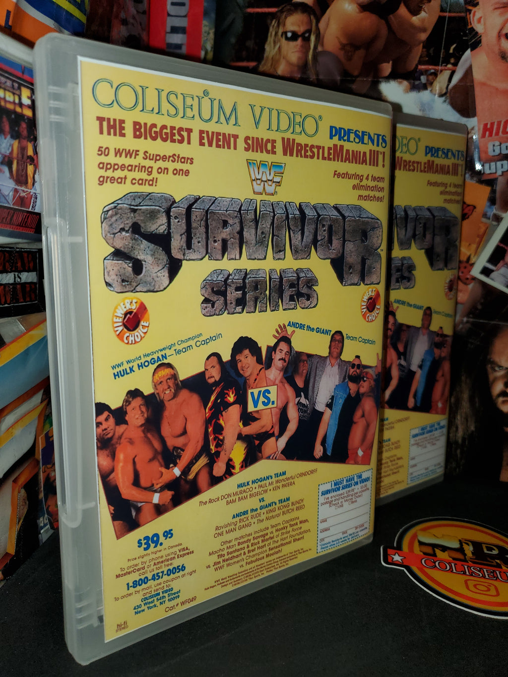 WWF Survivor Series LIVE UNEDITED PPV BROADCAST DVD Set (87-89)