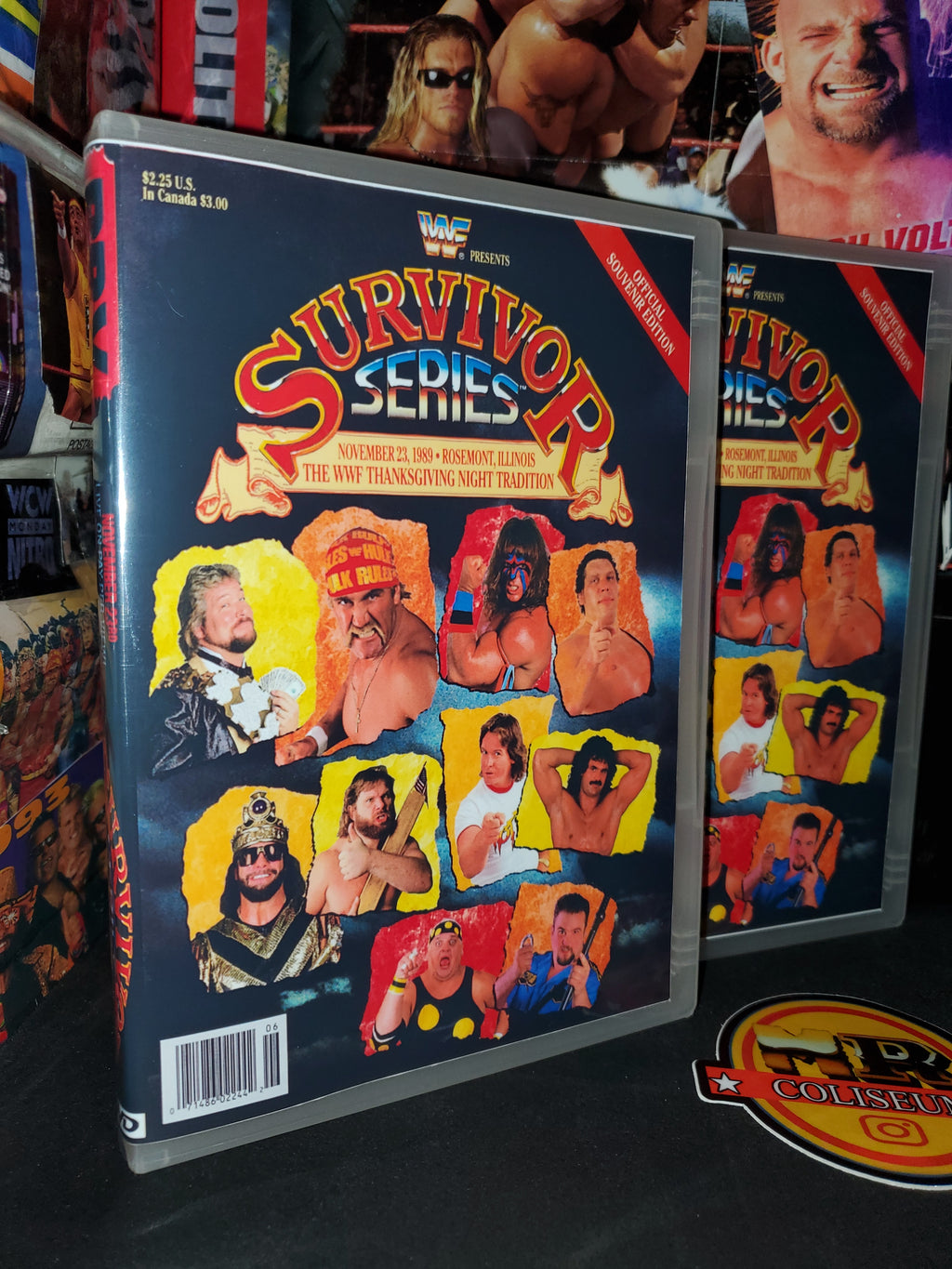 WWF Survivor Series LIVE UNEDITED PPV BROADCAST DVD Set (87-89)