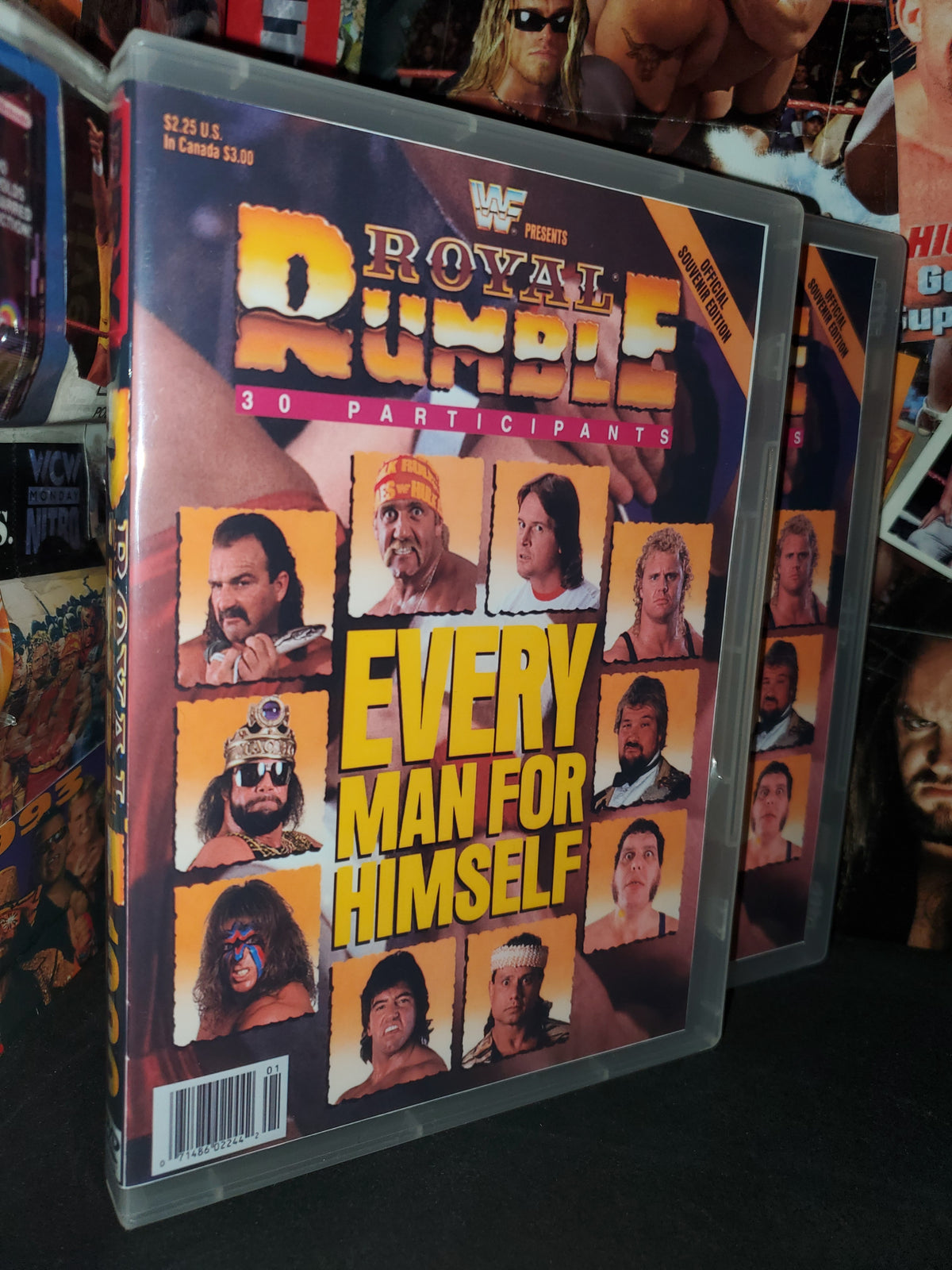 WWF Royal Rumble LIVE UNEDITED PPV BROADCAST DVD Set (88-90)
