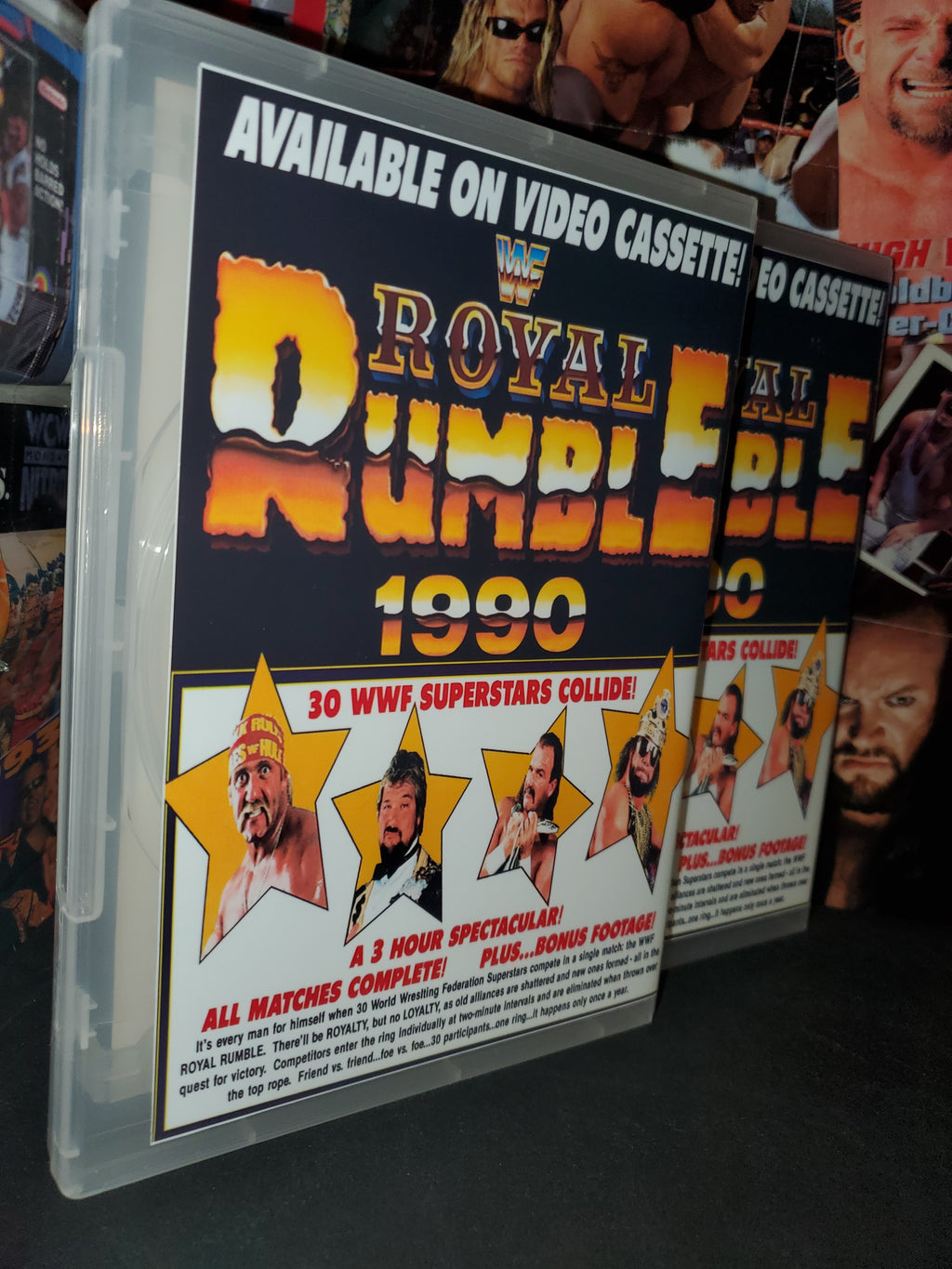 WWF Royal Rumble LIVE UNEDITED PPV BROADCAST DVD Set (88-90)