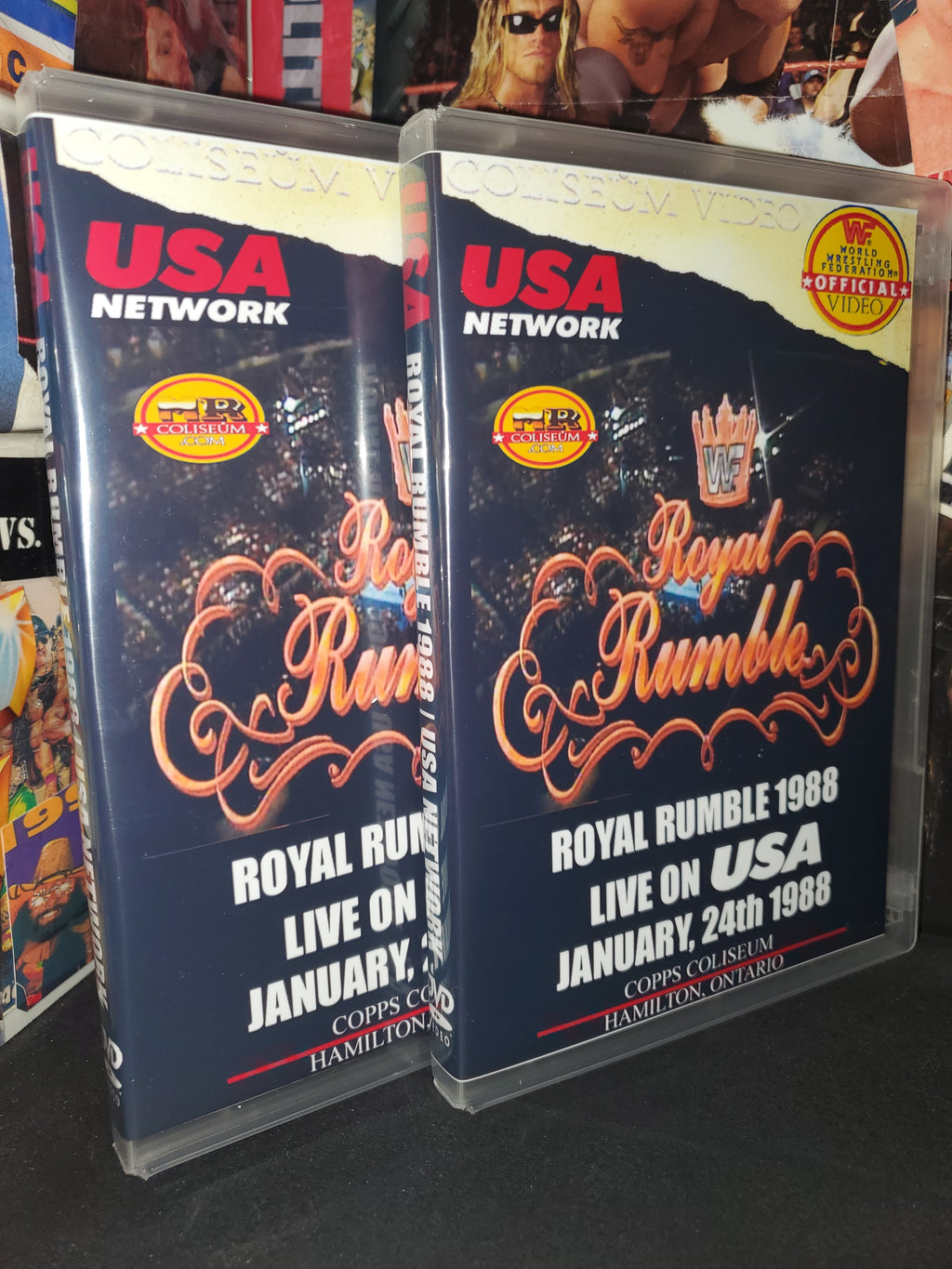 WWF Royal Rumble LIVE UNEDITED PPV BROADCAST DVD Set (88-90)