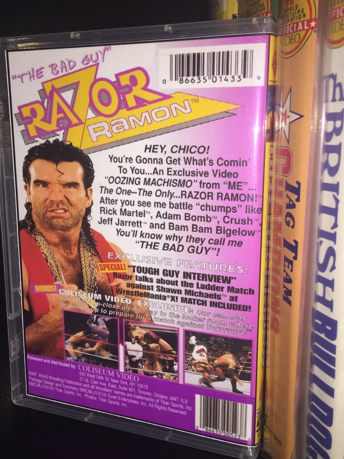 WWF 90s SUPERSTAR RAMPAGE DVD Lot