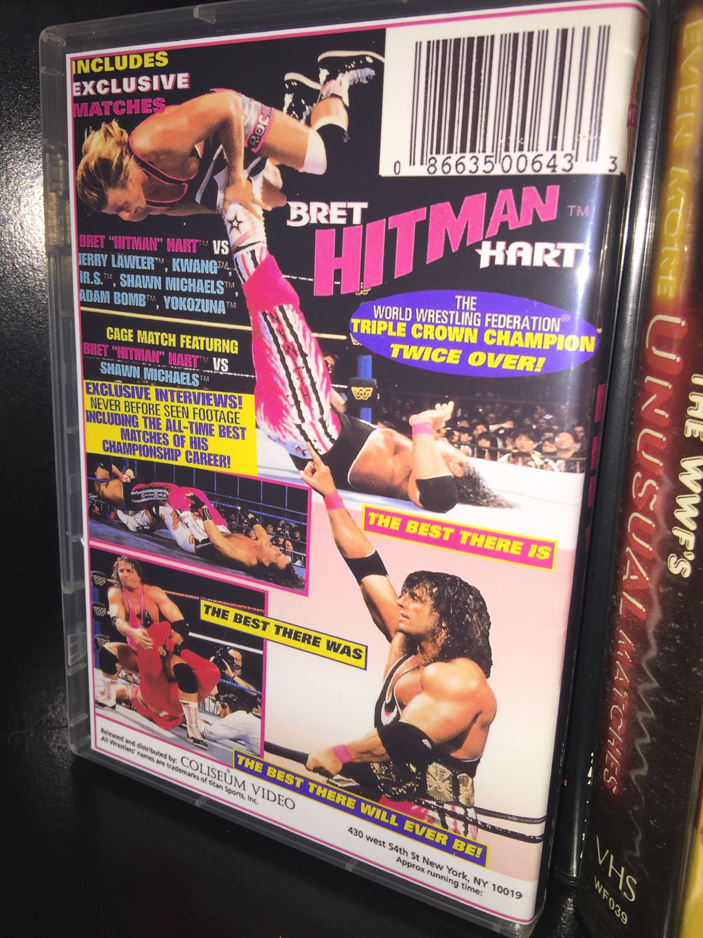 WWF 90s SUPERSTAR RAMPAGE DVD Lot