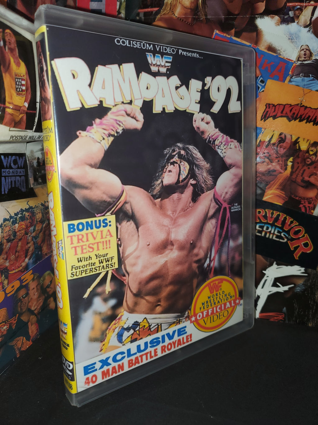 WWF 90s SUPERSTAR RAMPAGE DVD Lot
