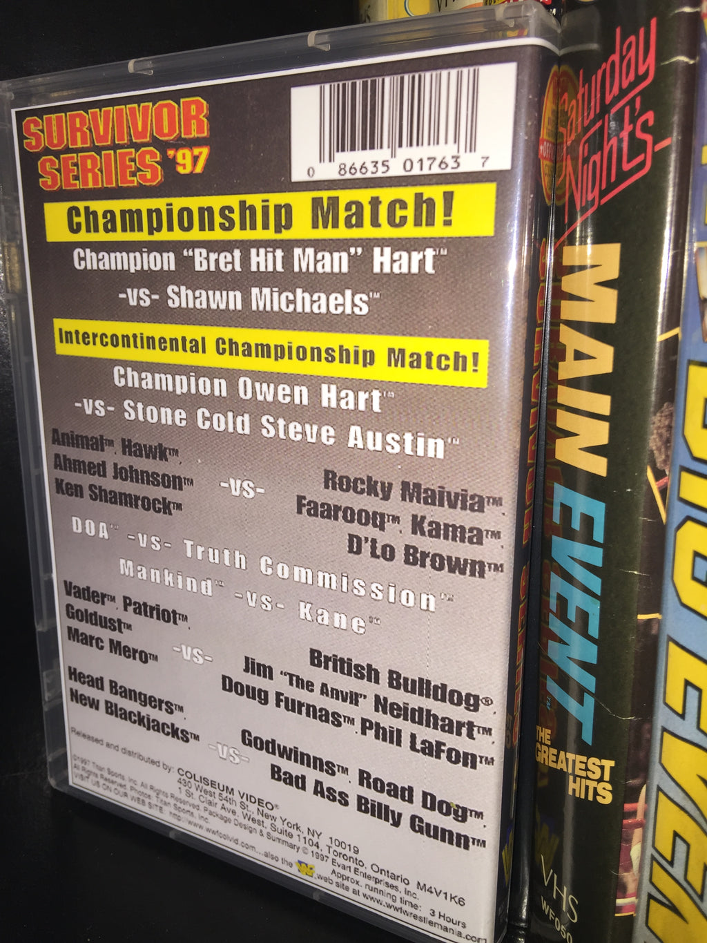 WWF Survivor Series DVD Set