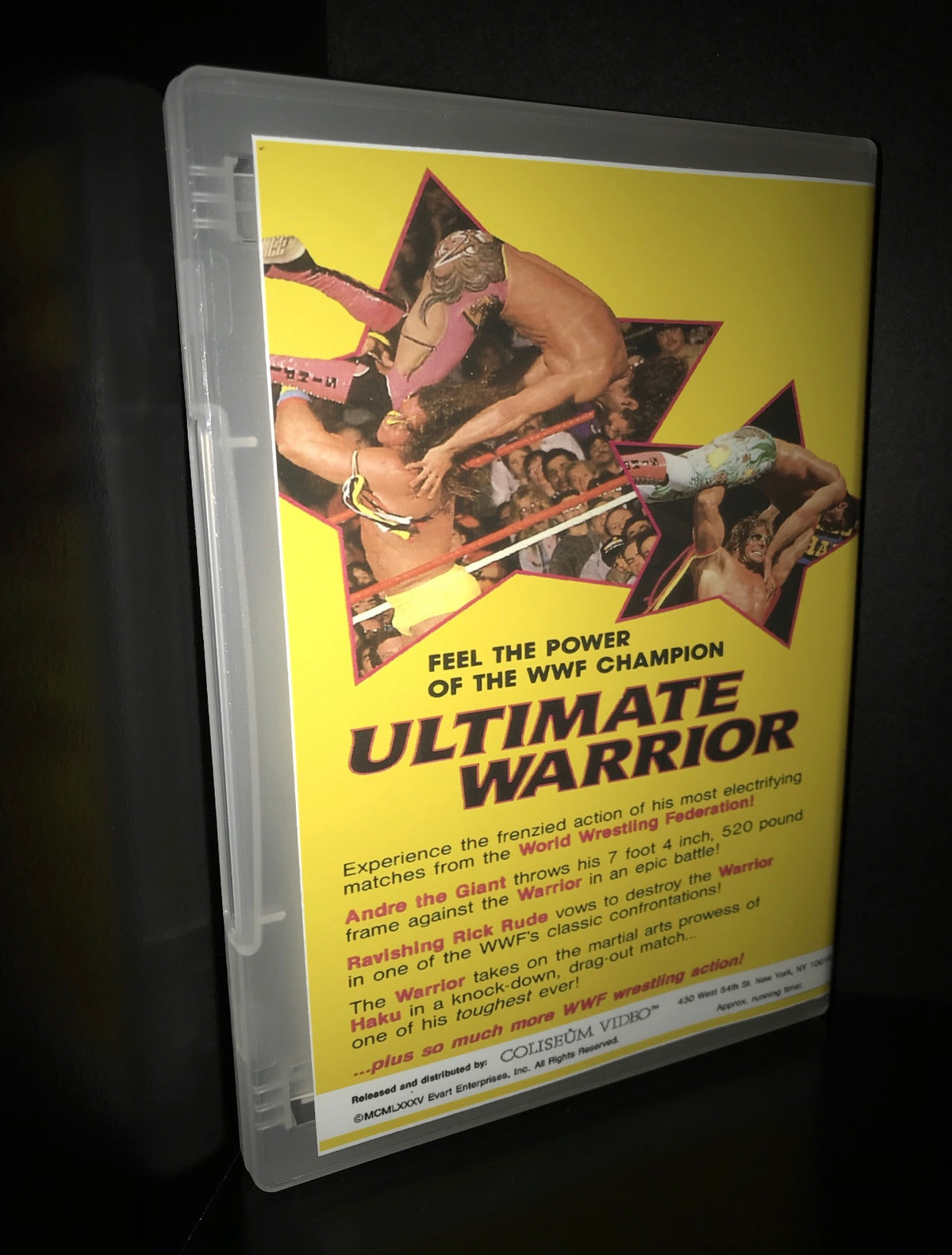 WWF 90s SUPERSTAR RAMPAGE DVD Lot