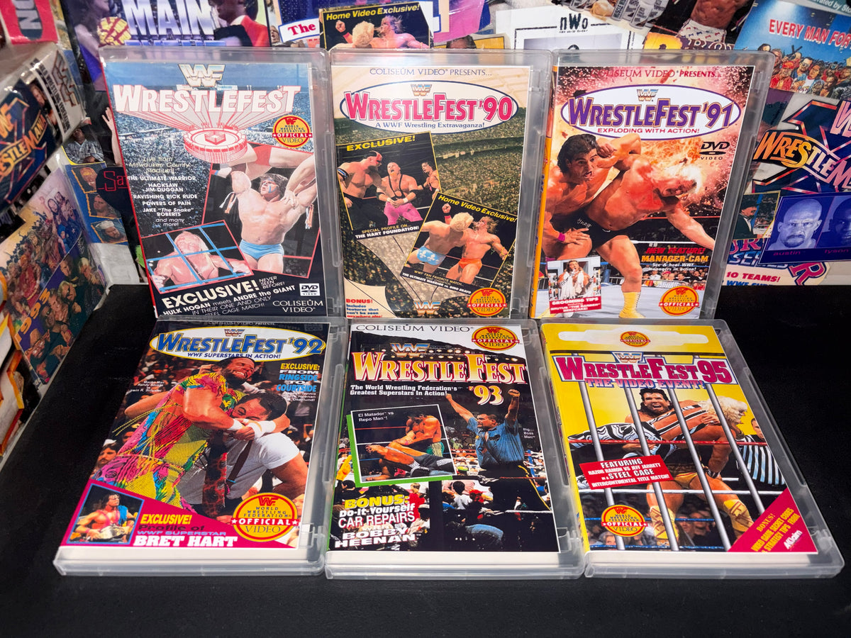 WWF COLISEUM VIDEO DVD Set