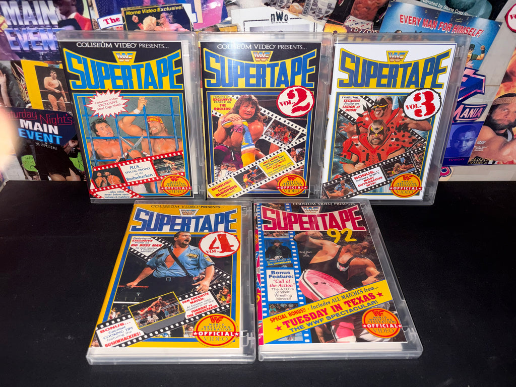 WWF SUPERTAPE DVD Set
