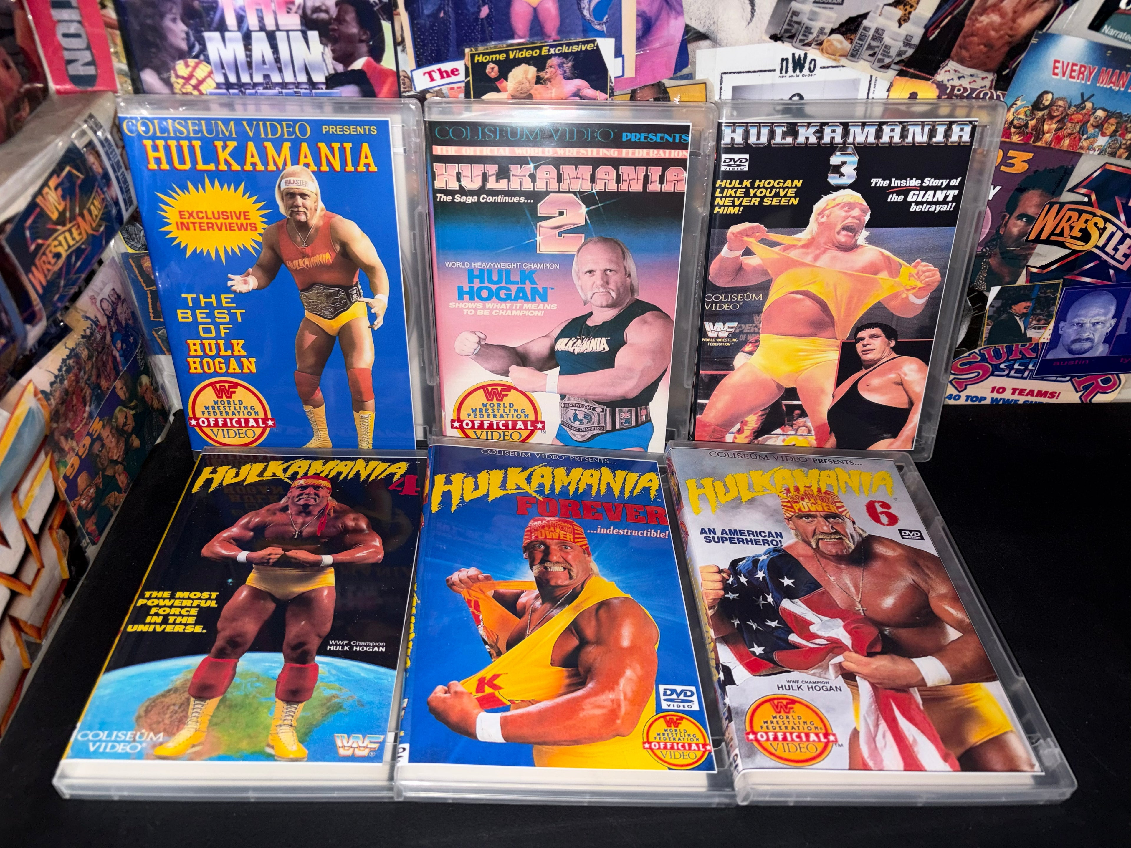 WWF HULKAMANIA DVD Set