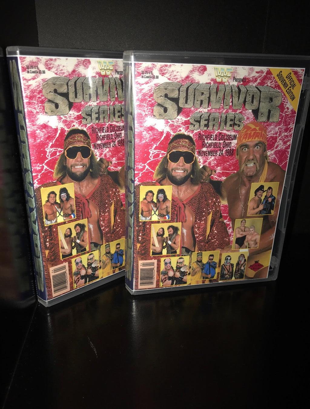 WWF Survivor Series LIVE UNEDITED PPV BROADCAST DVD Set (87-89)