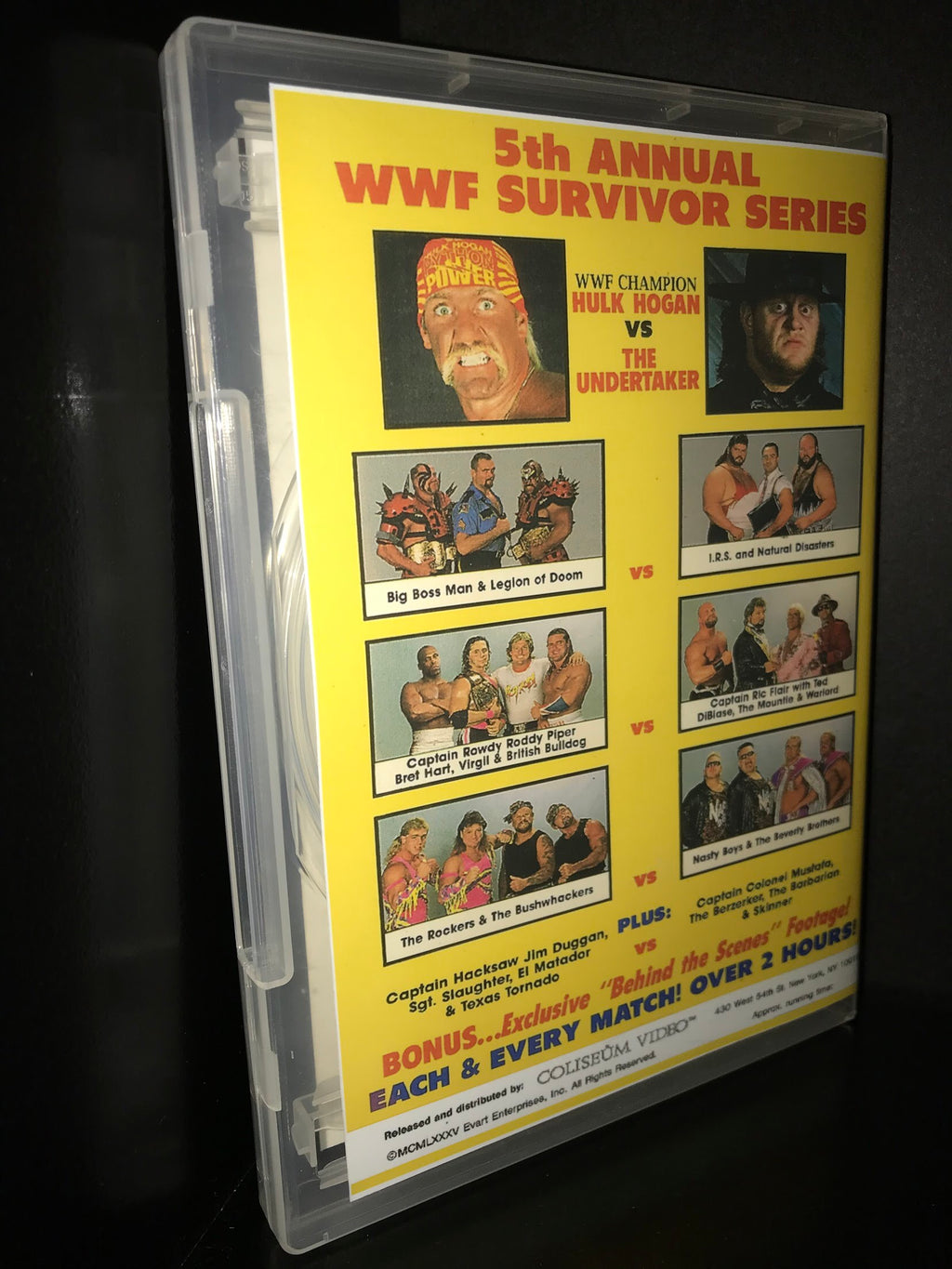 WWF Survivor Series DVD Set