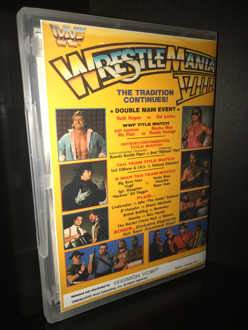 WWF WrestleMania DVD Set