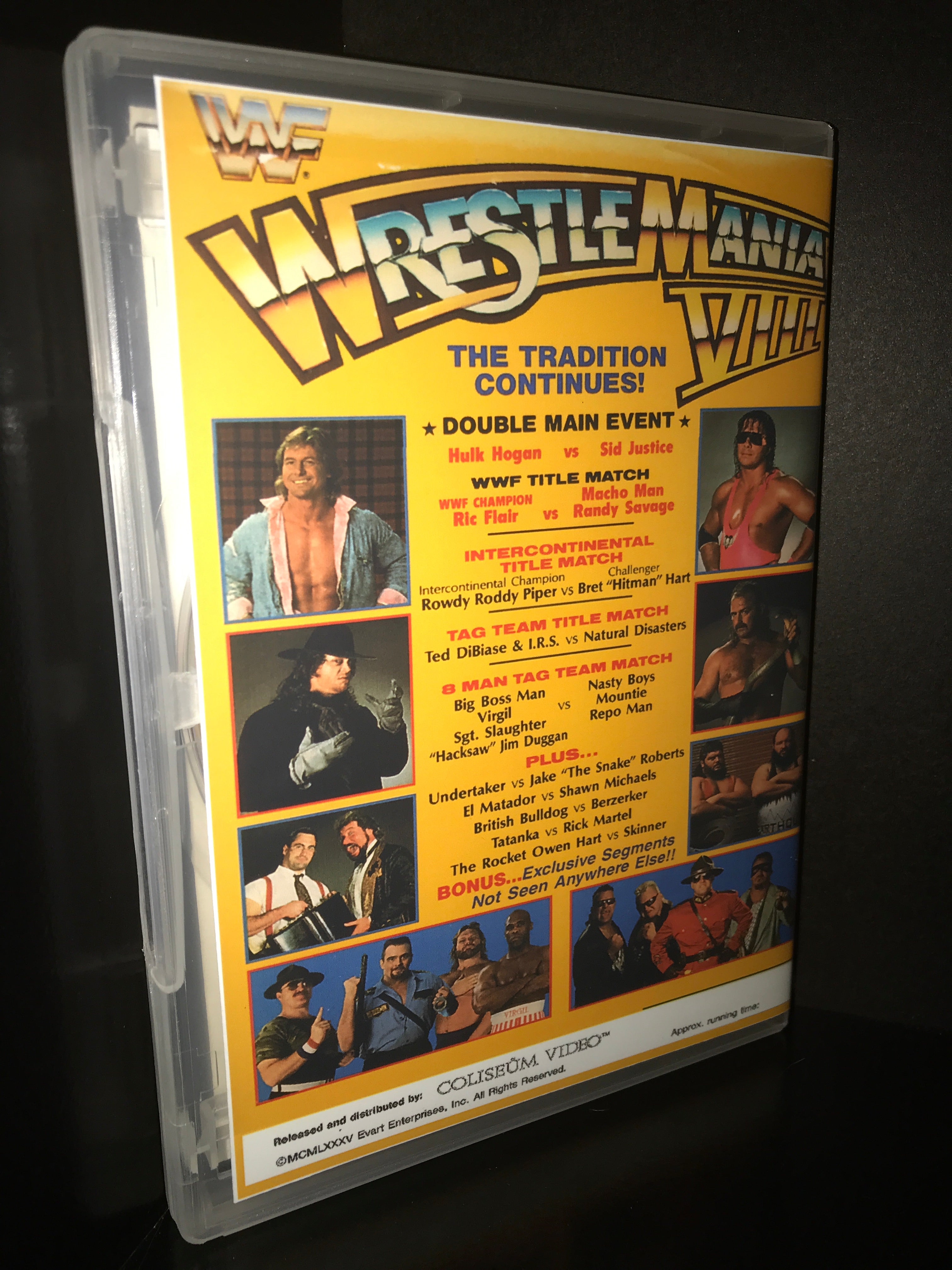 WWF WrestleMania DVD Set