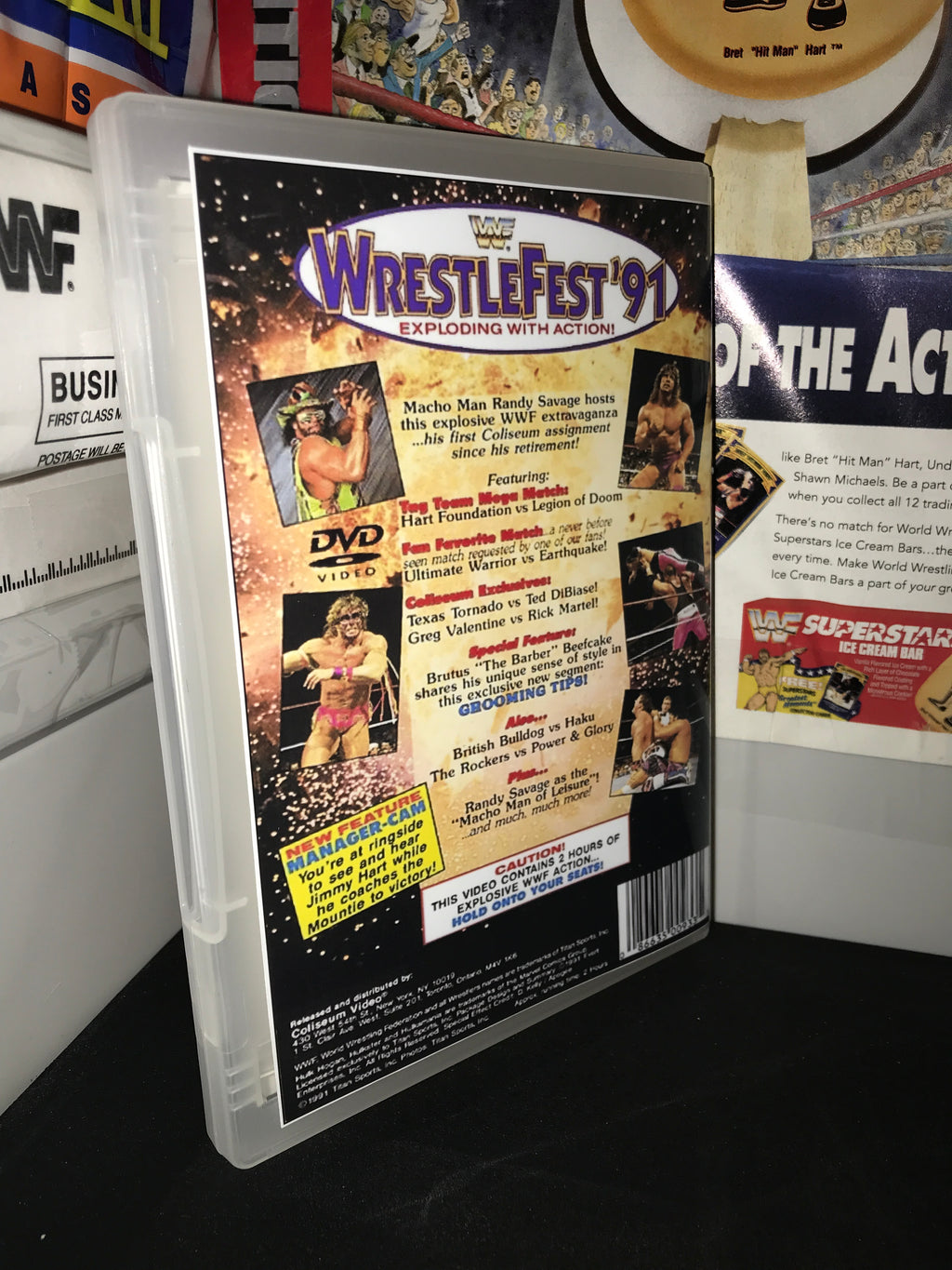 WWF WRESTLEFEST DVD Lot
