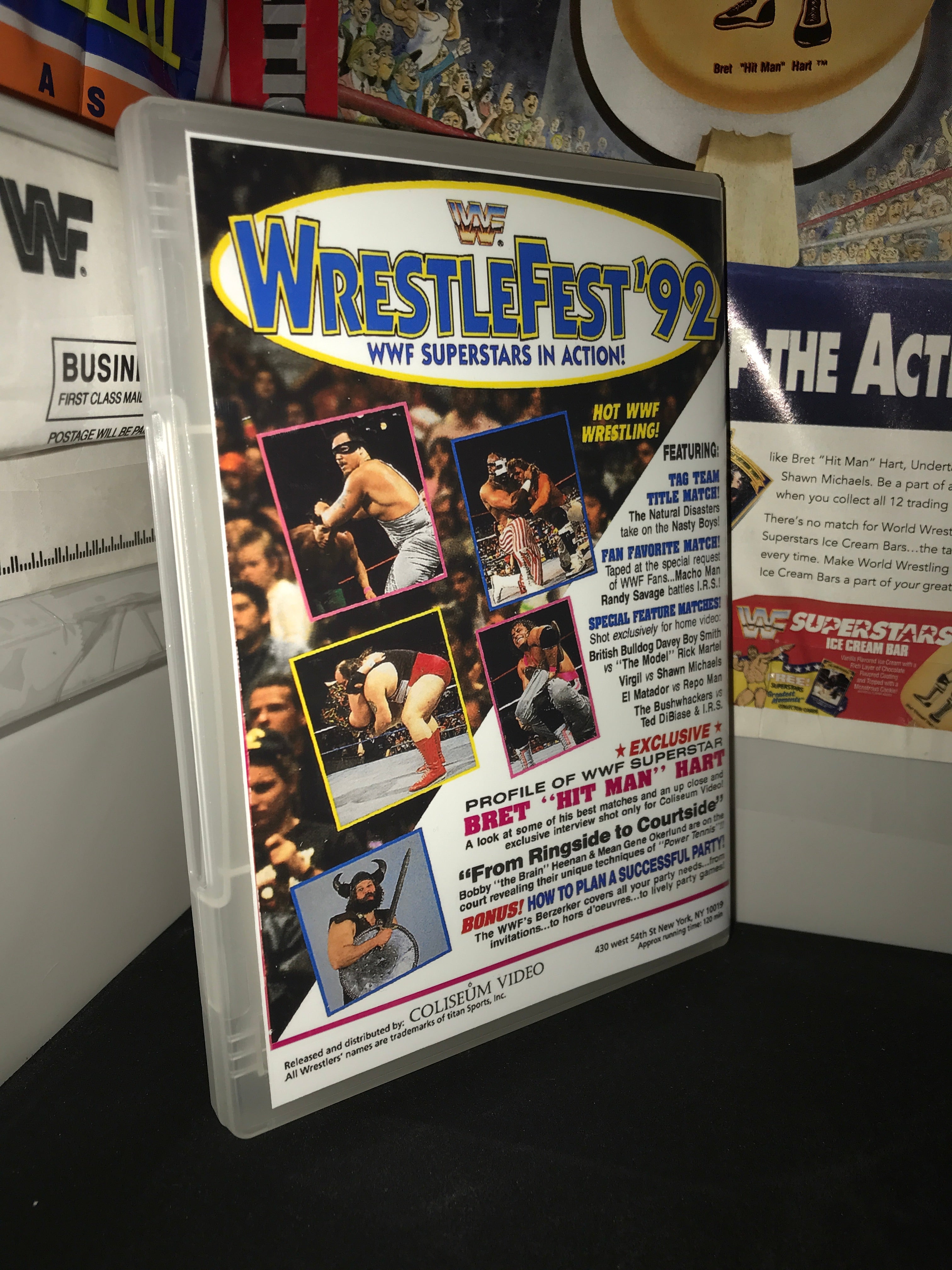 WWF WRESTLEFEST DVD Lot