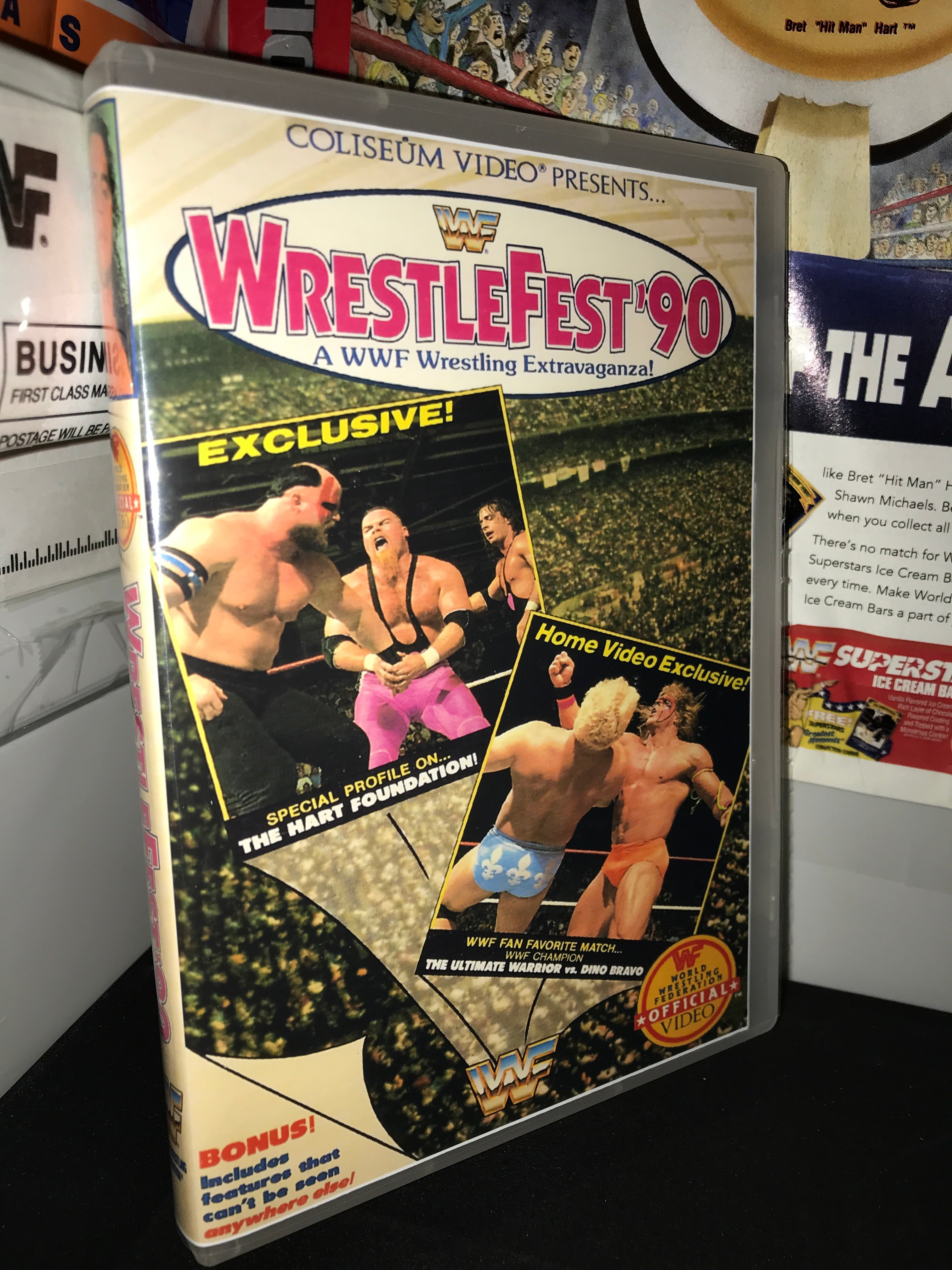 WWF WRESTLEFEST DVD Lot