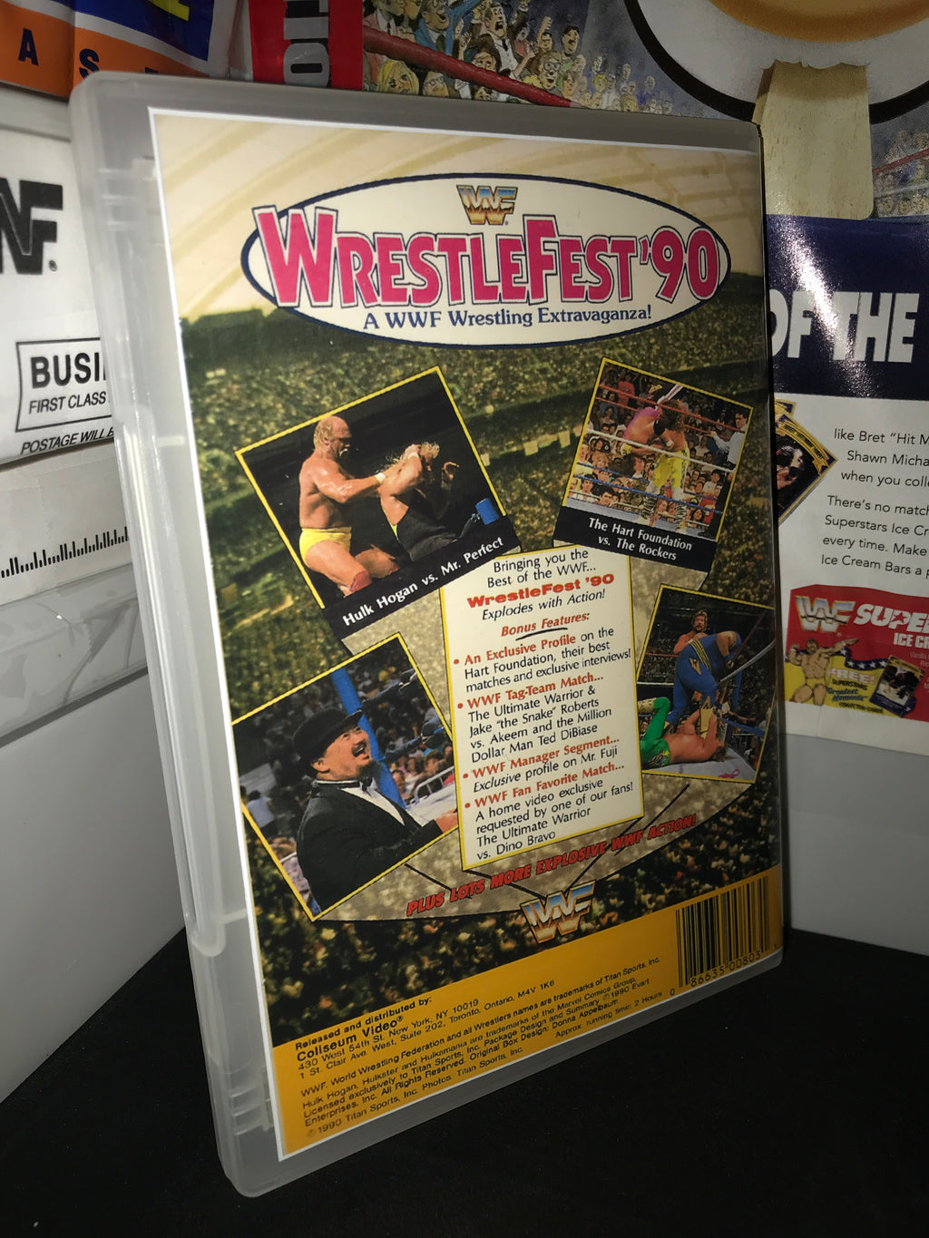 WWF WRESTLEFEST DVD Lot