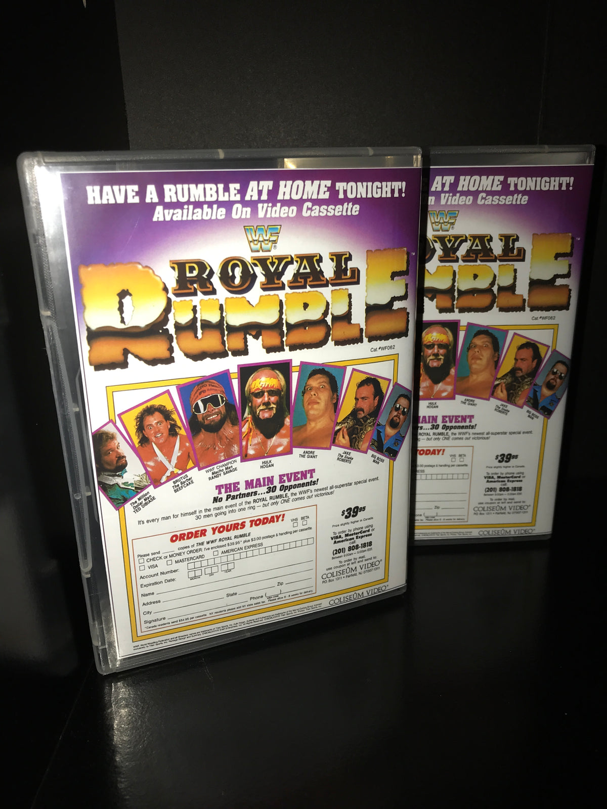 WWF Royal Rumble LIVE UNEDITED PPV BROADCAST DVD Set (88-90)