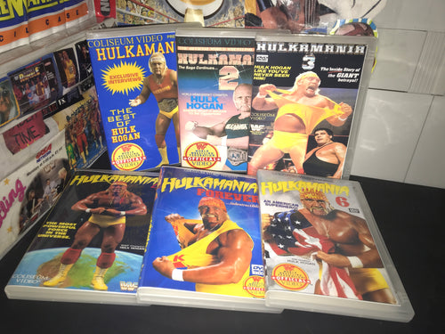 WWF HULKAMANIA DVD Set