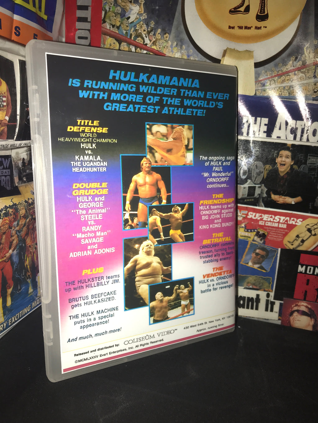 WWF HULKAMANIA DVD Set