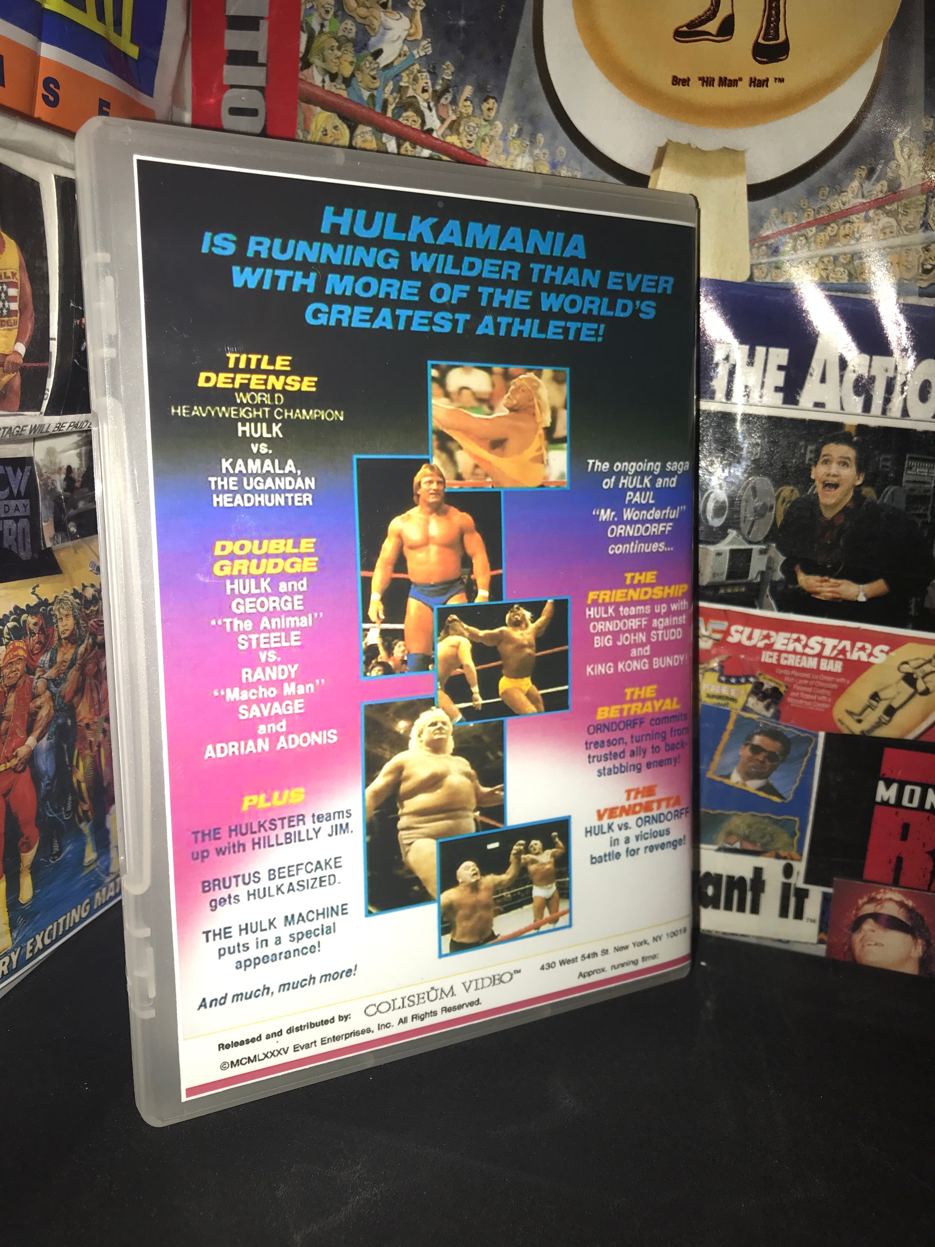 WWF HULKAMANIA DVD Set