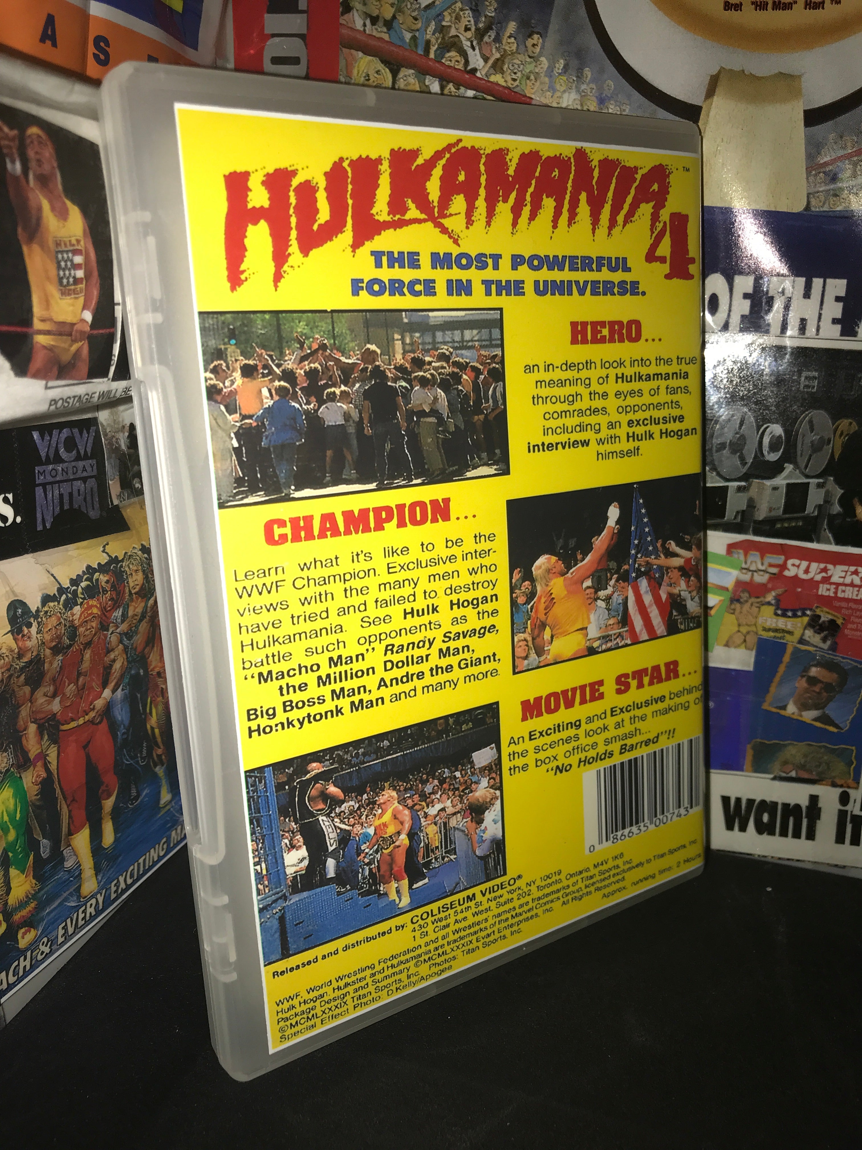 WWF HULKAMANIA DVD Set