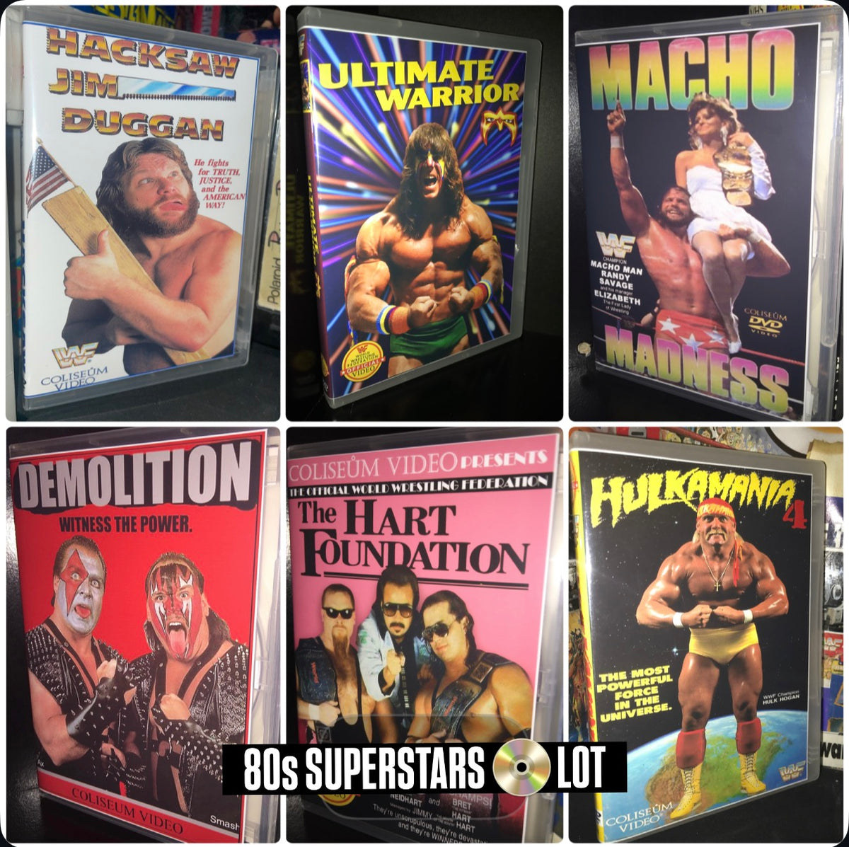 WWF 80s SUPERSTARS DVD Set