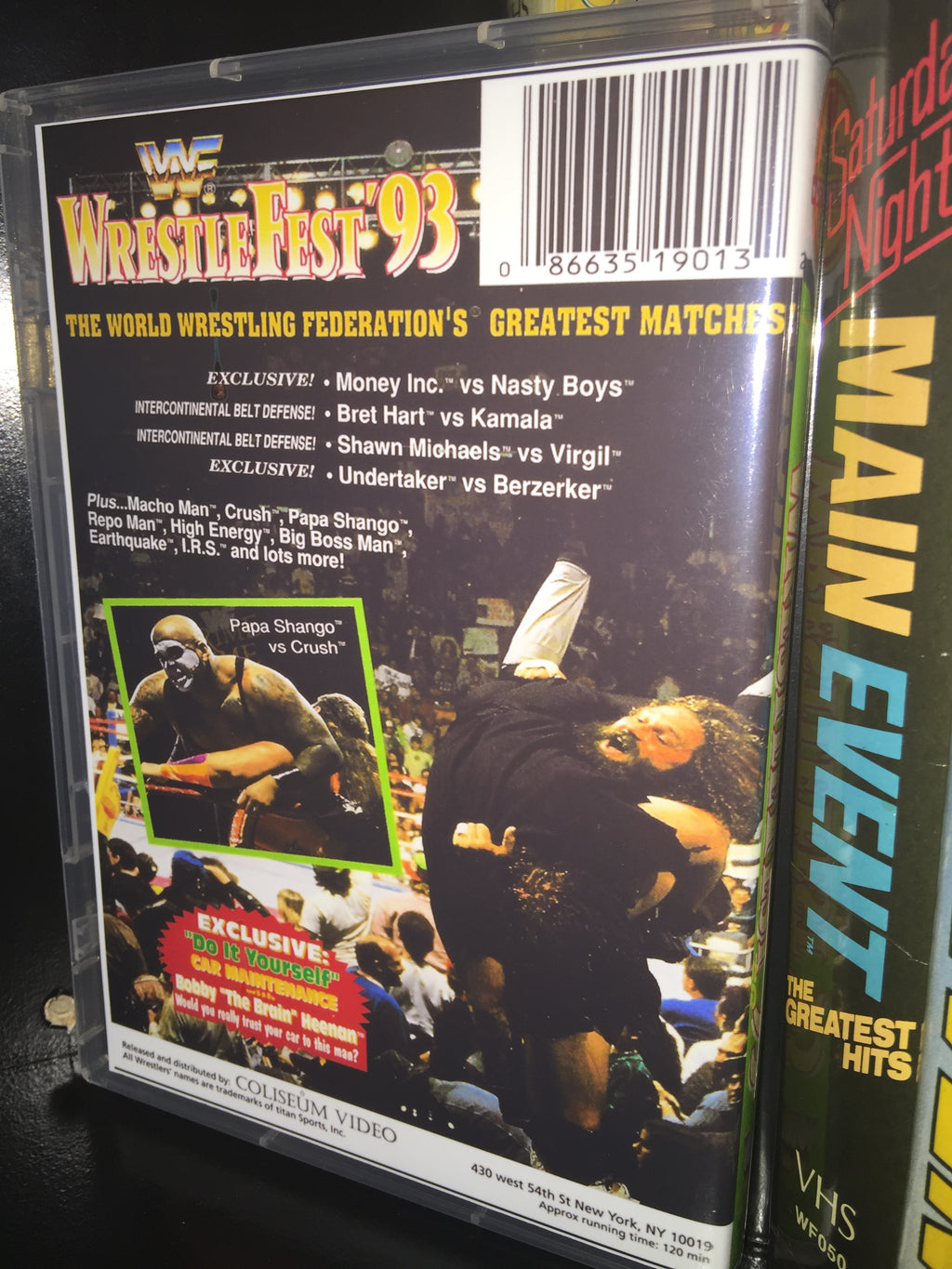 WWF WRESTLEFEST DVD Lot
