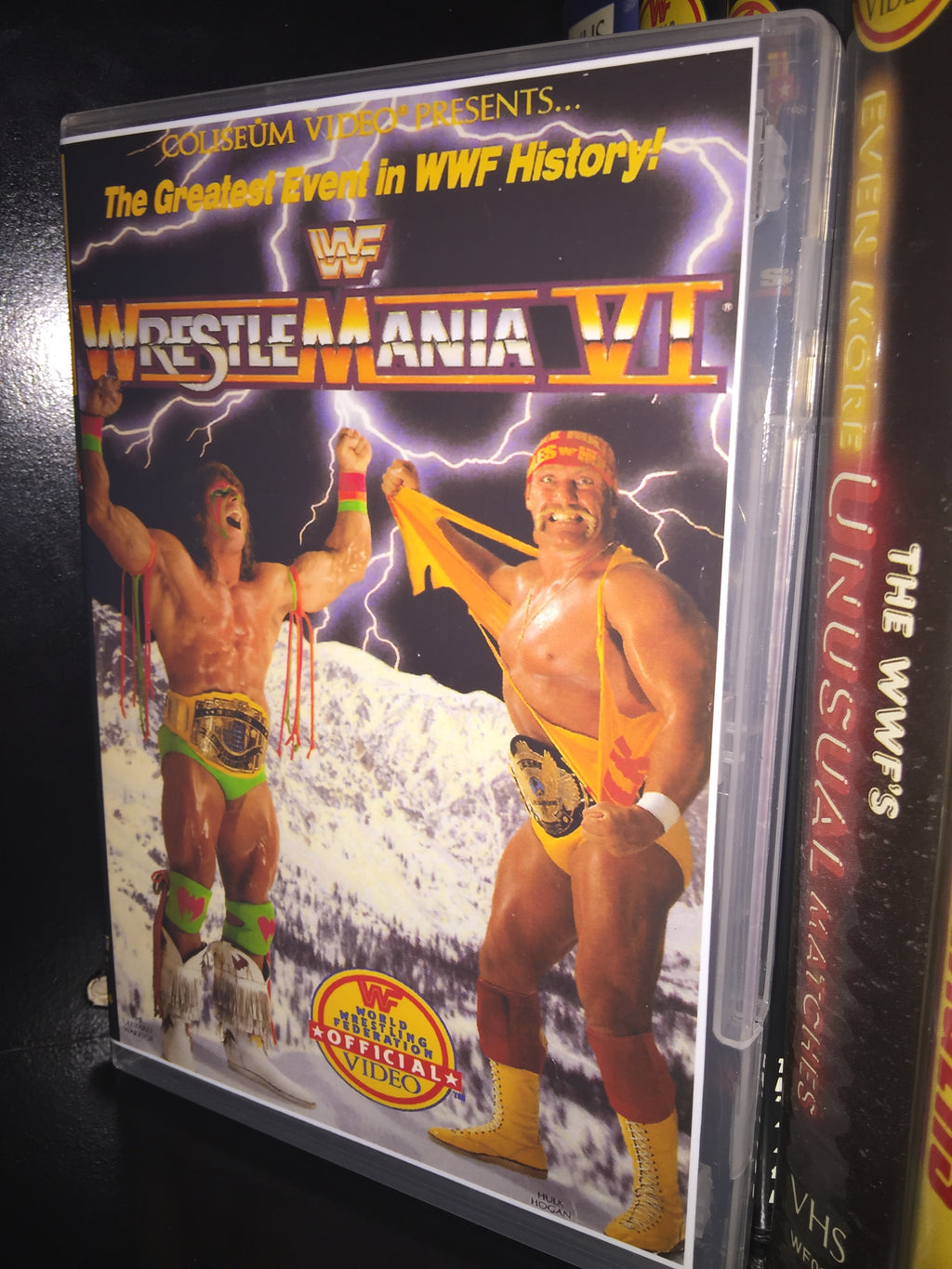 WWF WrestleMania DVD Set