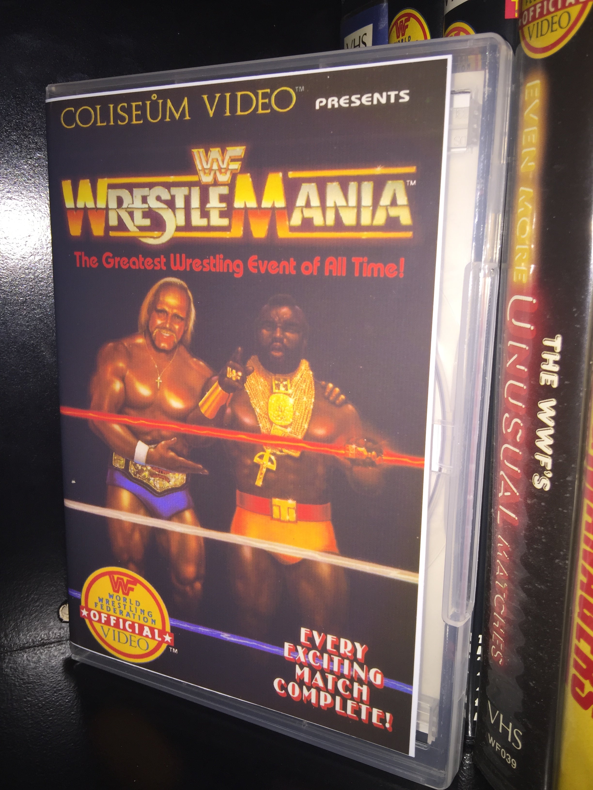 WWF WrestleMania DVD Set