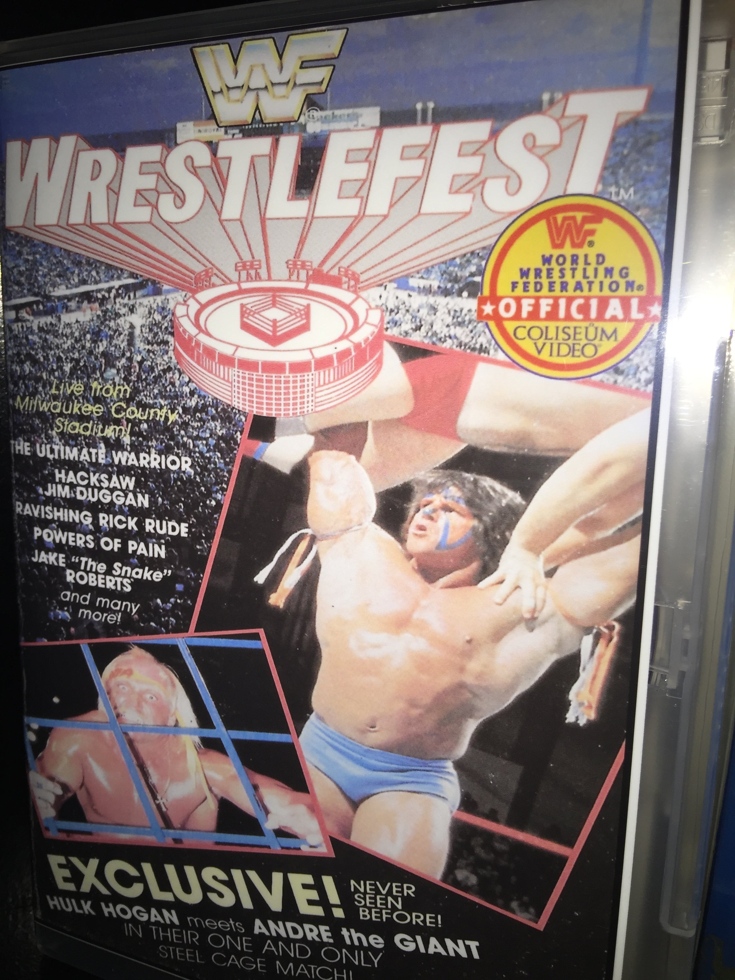 WWF WRESTLEFEST DVD Lot
