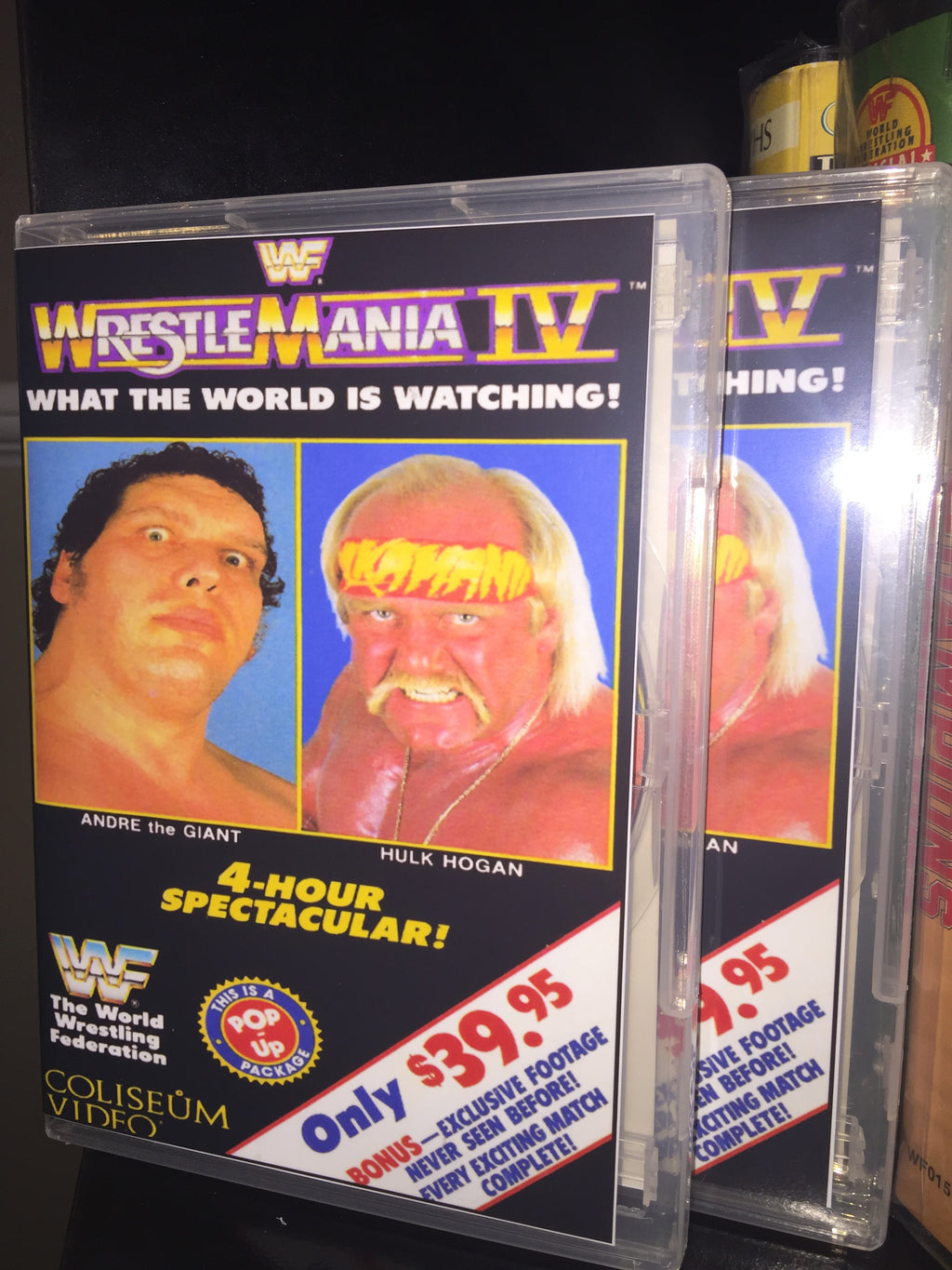 WWF WrestleMania DVD Set